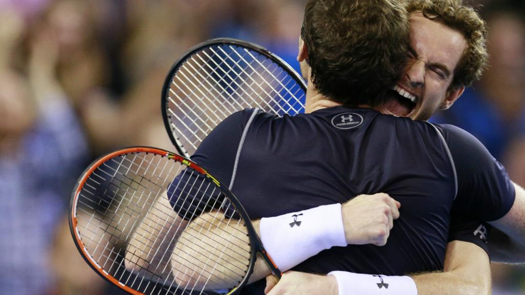 Andy Murray and Jamie Murray