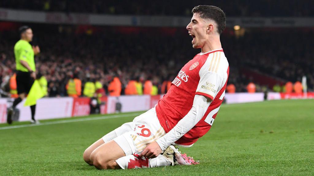 Kai Havertz: Arsenal fans no longer complaining about German striker - BBC Sport