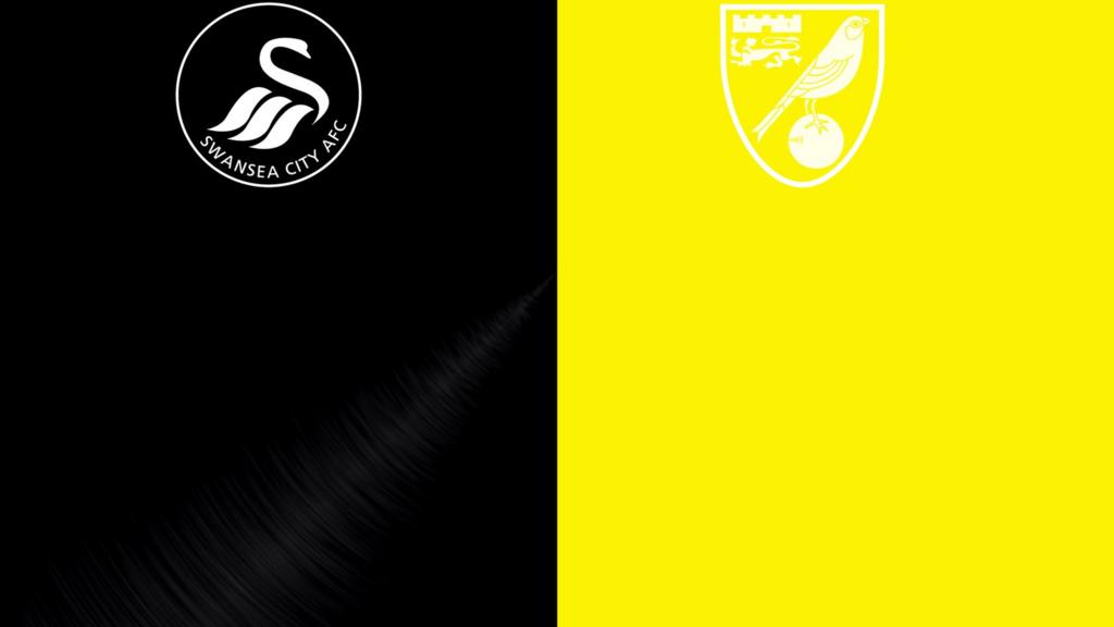 Swansea v Norwich badges