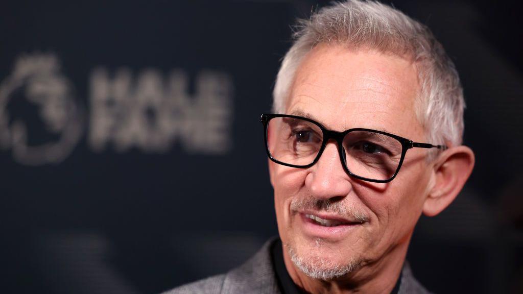 Gary Lineker looks on during the Premier League Hall of Fame 