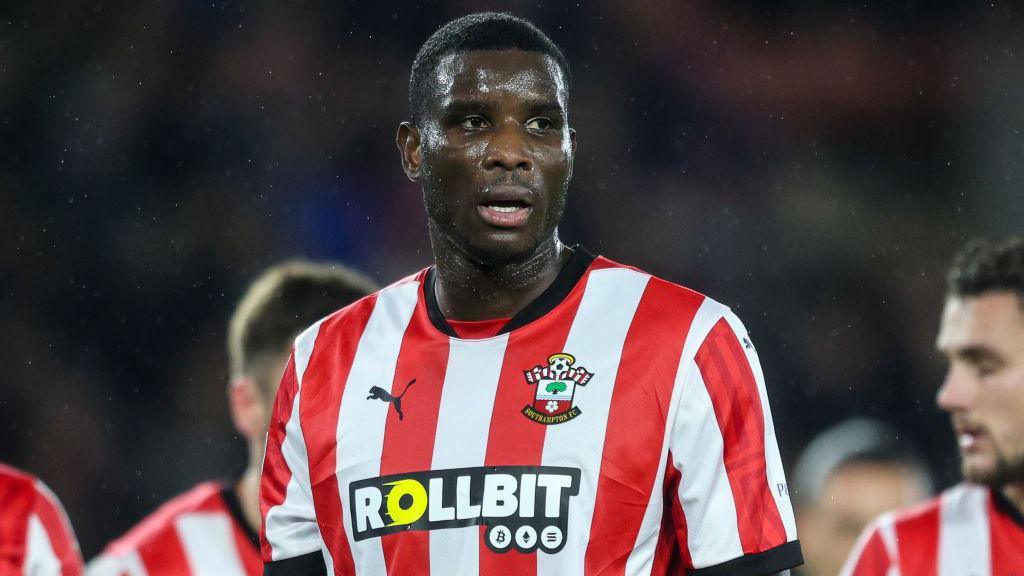 Paul Onucachu playing for Southampton