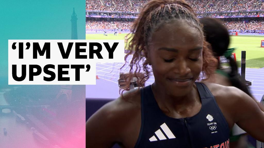 'I'm very upset' - Emotional Asher-Smith on 100m exit