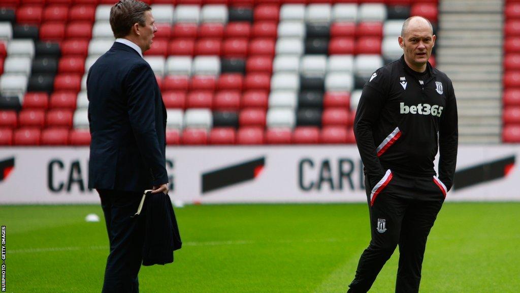 Alex Neil's sacking was Stoke's first since Ricky Martin arrived at the club