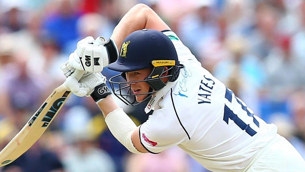 Teenager Rob Yates was averaging only 16.91 in his previous 12 Championship innings for Warwickshire since making his debut in May