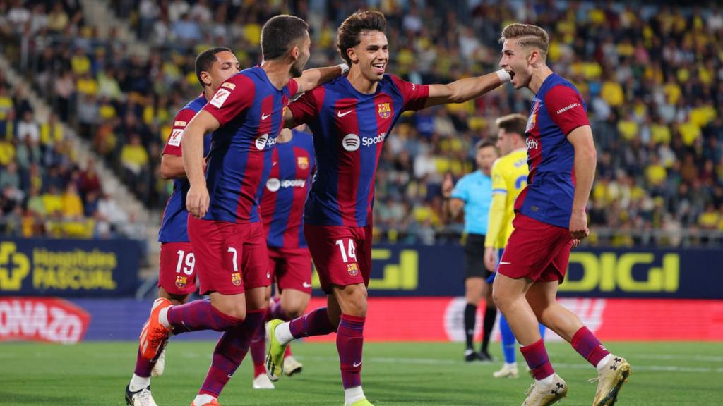 Barcelona celebrate