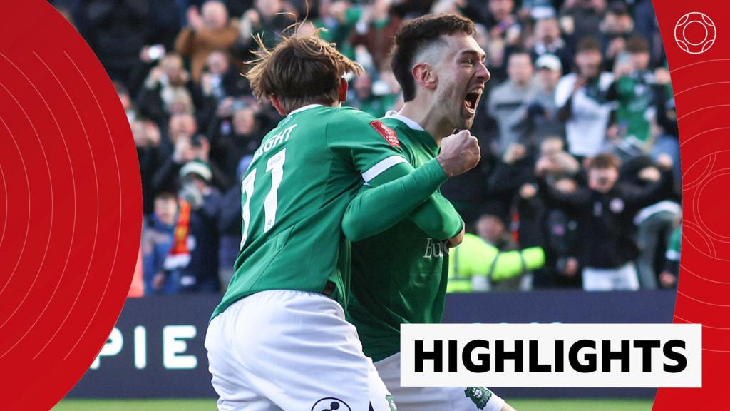 Plymouth stun Liverpool in FA Cup giant-killing