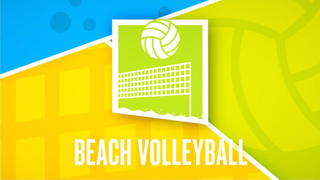 beach vollyball graphic