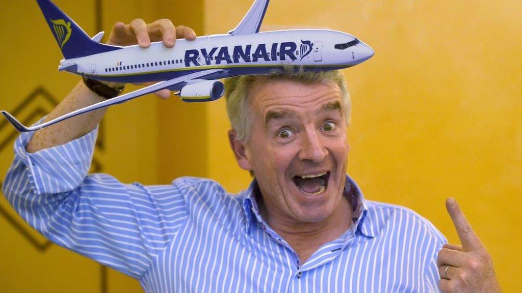 Ryanair chief executive Michael O'Leary