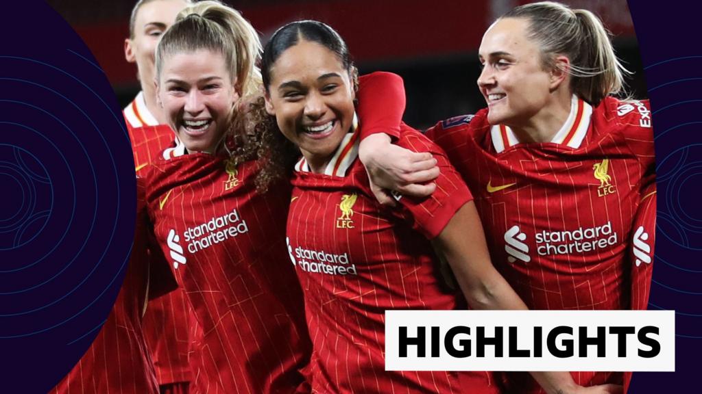 Liverpool stun Man Utd in Womens Super League