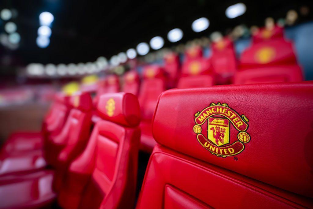 Manchester United dugout at Old Trafford