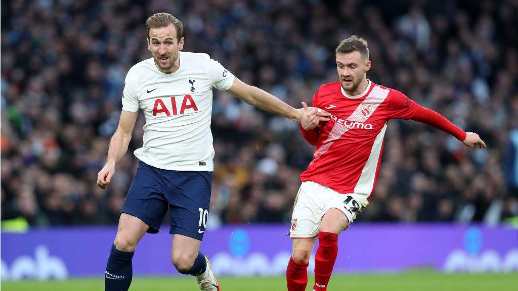 Harry Kane and Shane McLoughlin