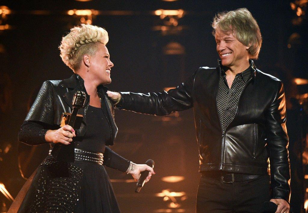 Pink and Bon Jovi