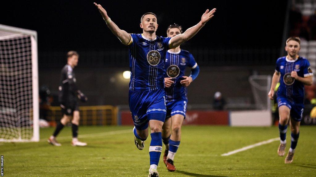 Ronan Coughlan celebrates