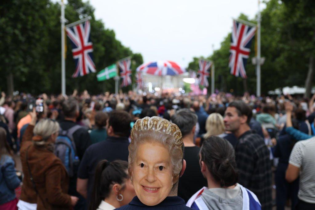 Crowds at the Jubilee show