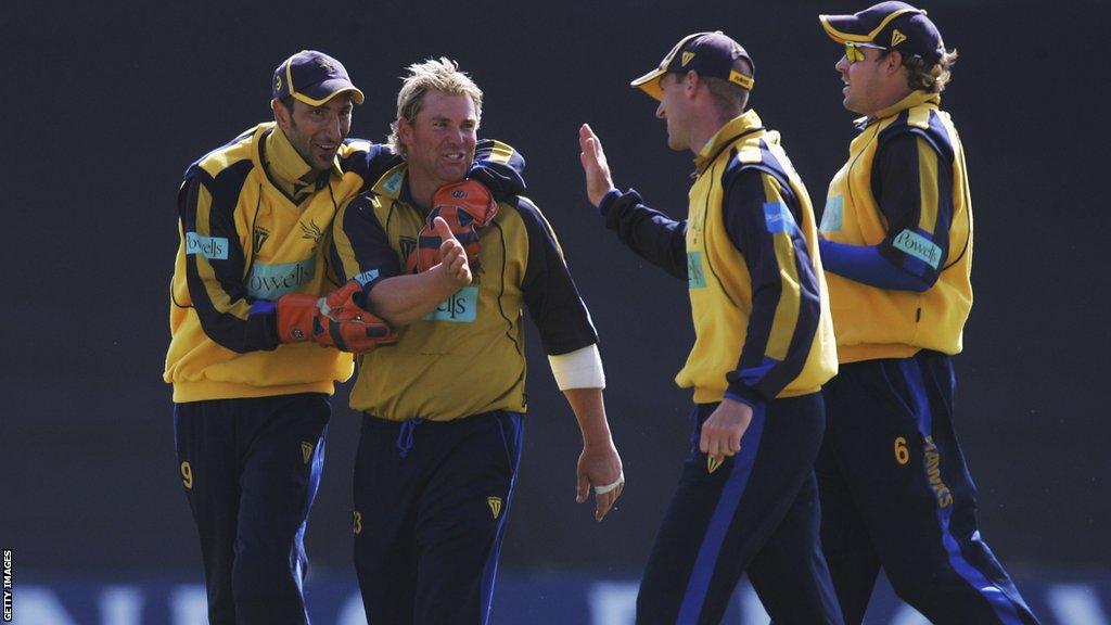 How the late Australian cricket legend Shane Warne reshaped Hampshire and made them contenders again.