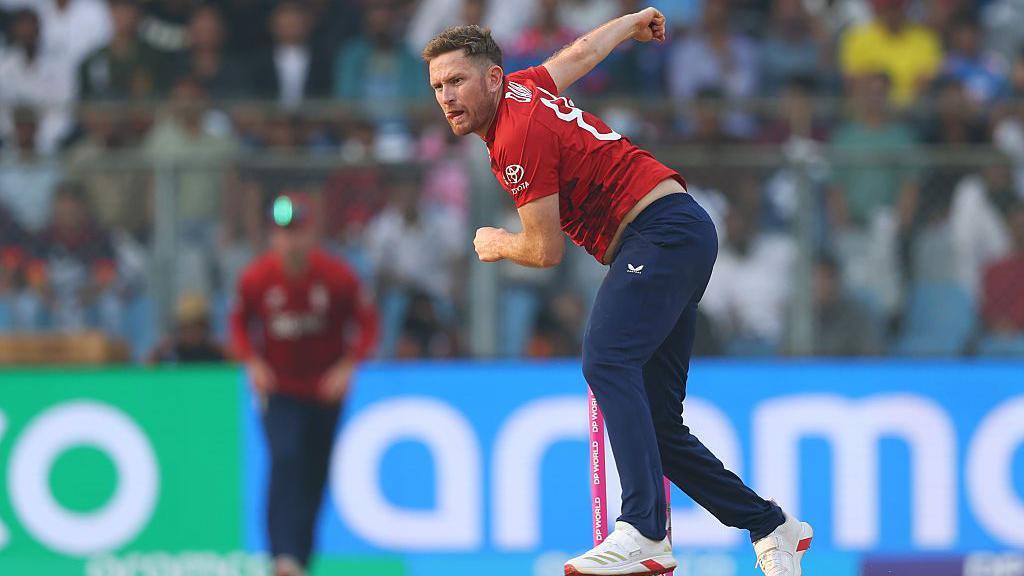 England spinner Liam Dawson in action at the T20 cricket World Cup