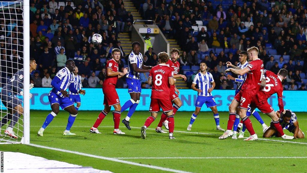 Darragh Lenihan scores Middlesbrough's equaliser