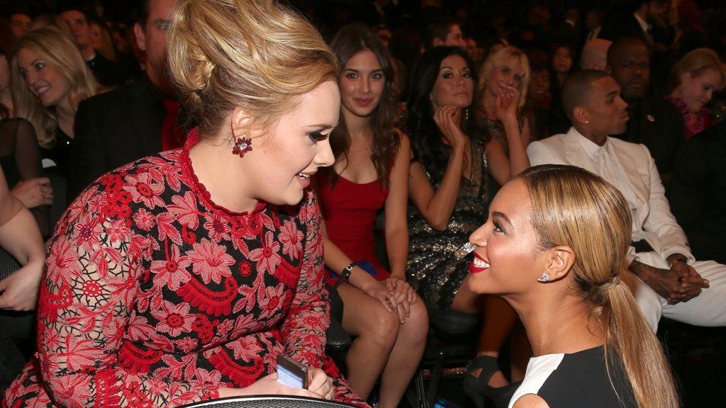 Adele and Beyonce