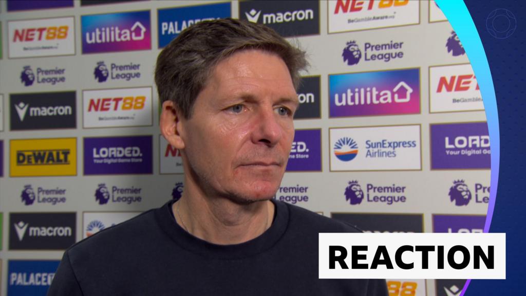 'Nervous' Crystal Palace 'rush' in search of winning goal - Glasner