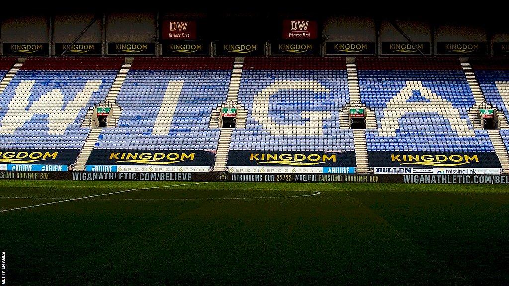 Wigan Athletic's DW Stadium