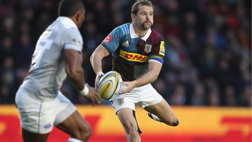 Harlequins Nick Evans