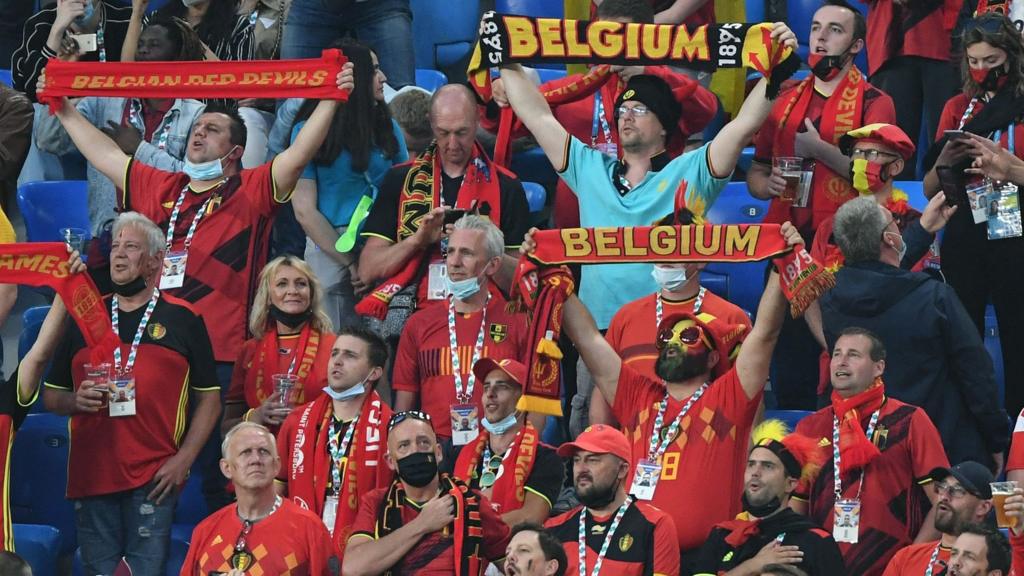 Belgium fans