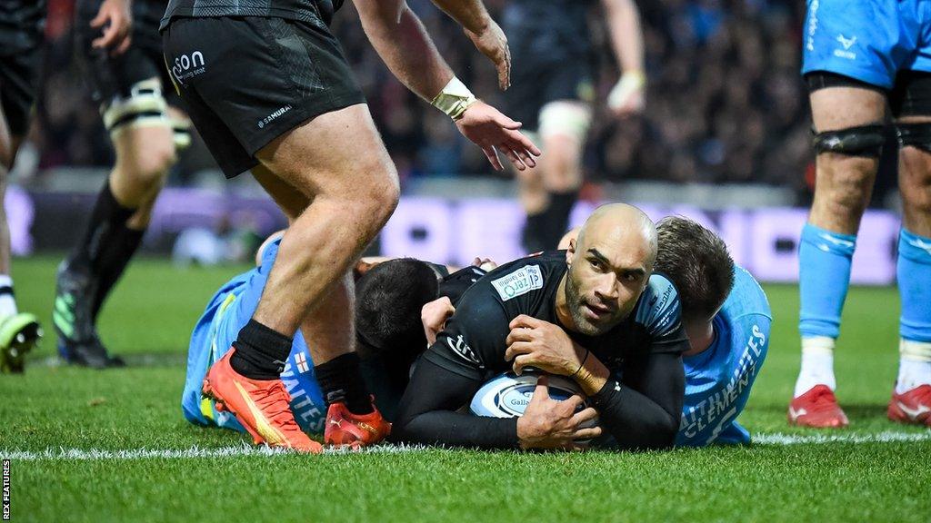 Olly Woodburn scores for Exeter