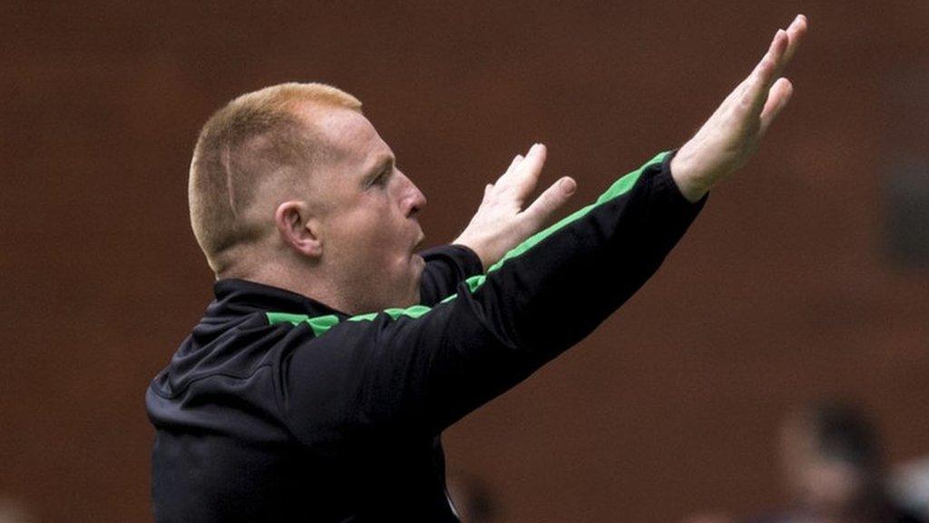 Hibs head coach Neil Lennon