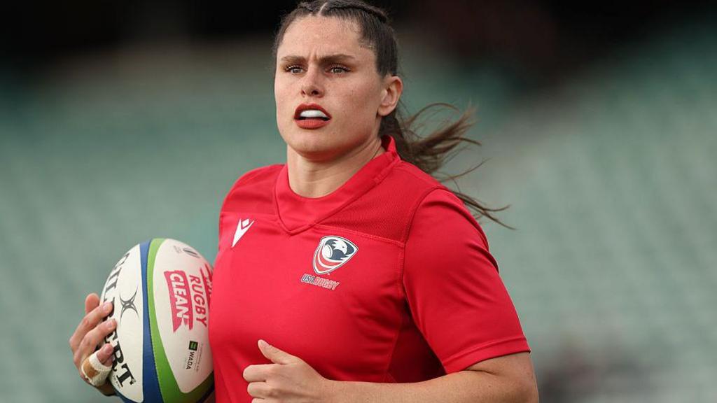 Ilona Maher in United States kit