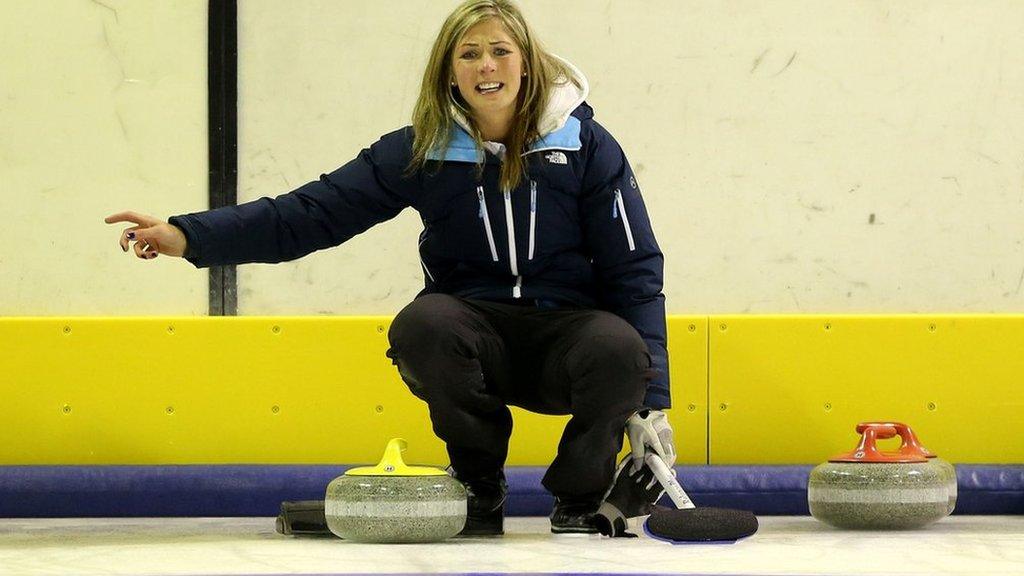 Eve Muirhead at Dewars Centre