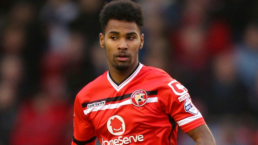 Walsall left-back Rico Henry