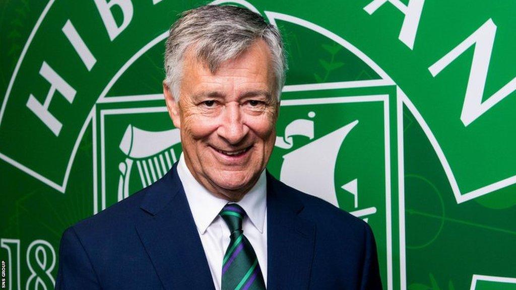 Ron Gordon became the majority shareholder at Hibernian in the summer of 2019