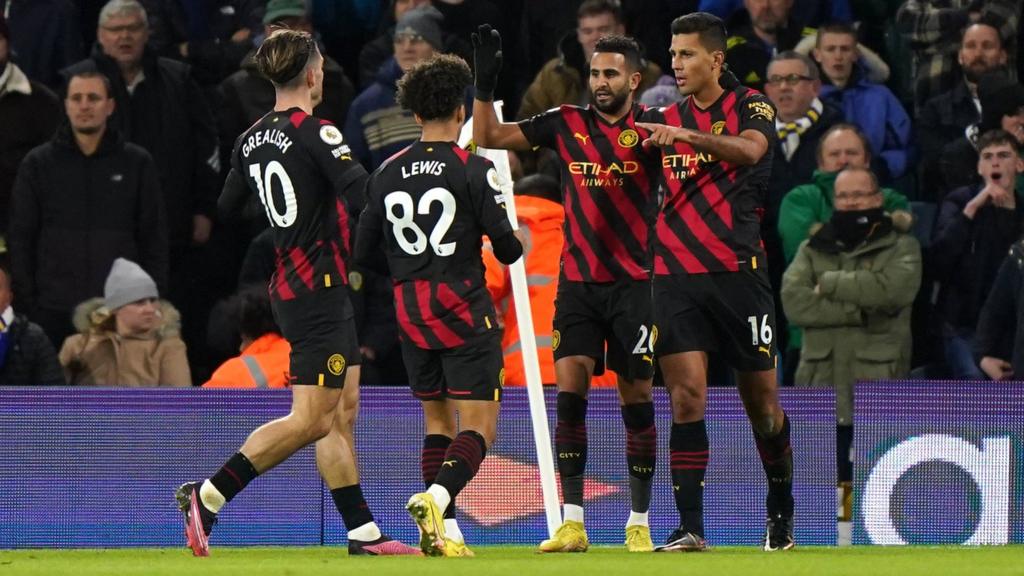 Man City celebrate