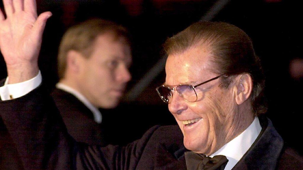 Sir Roger Moore.