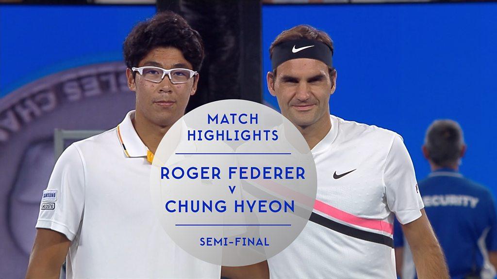 Roger Federer & Hyeon Chung