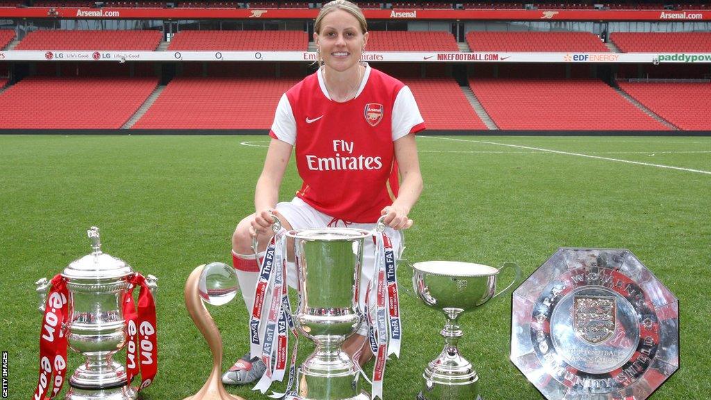 Kelly Smith of Arsenal