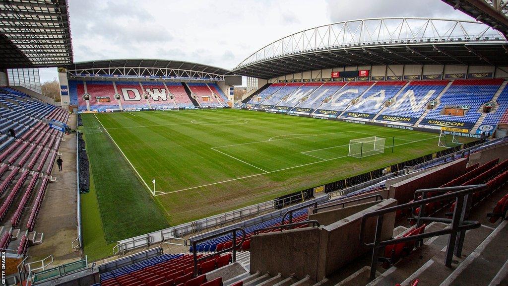 Wigan Athletic's DW Stadium