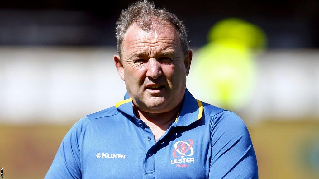 Ireland Under-20s head coach Richie Murphy has replaced former Ulster head coach Dan McFarland on an interim basis