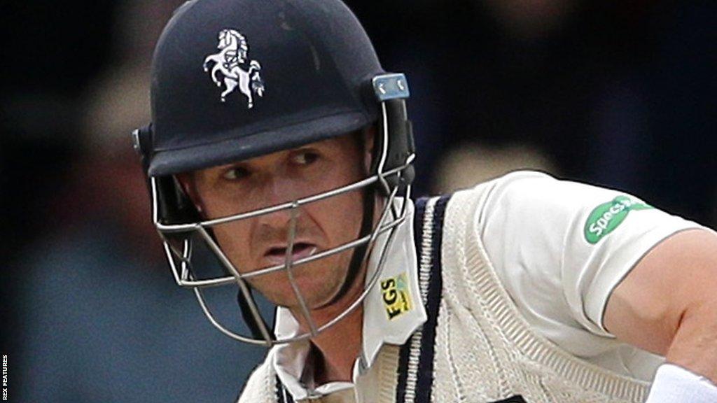 Joe Denly batting for Kent