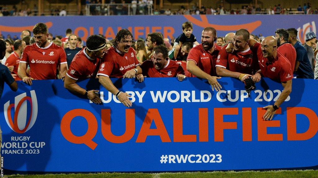 Portugal have qualified for just their second Rugby World Cup