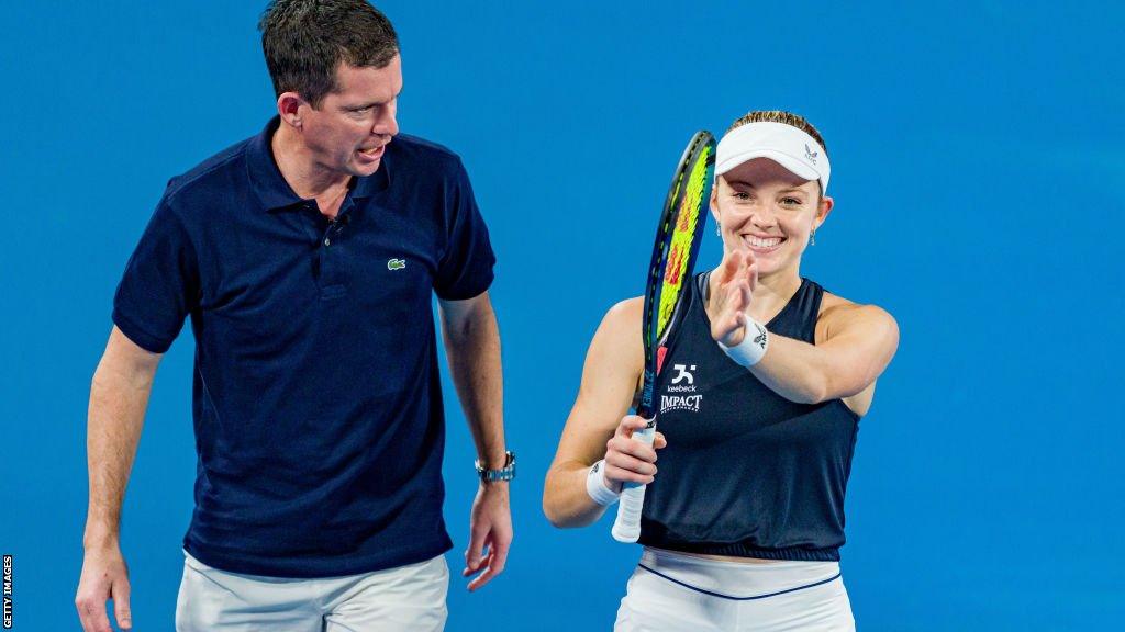 Tim Henman and Katie Swan