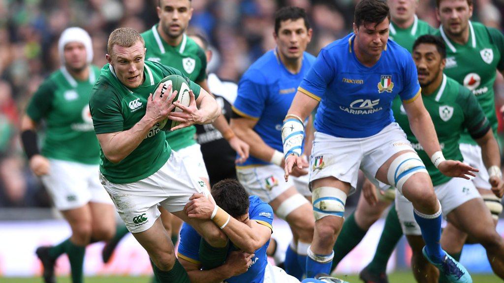 Highlights: Ireland 56-19 Italy