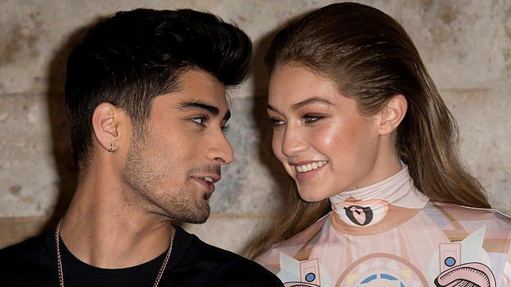 Gigi Hadid and Zayn Malik