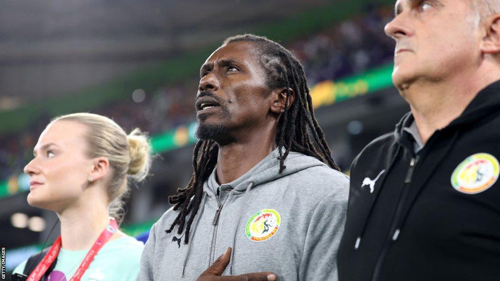 Senegal manager Aliou Cisse