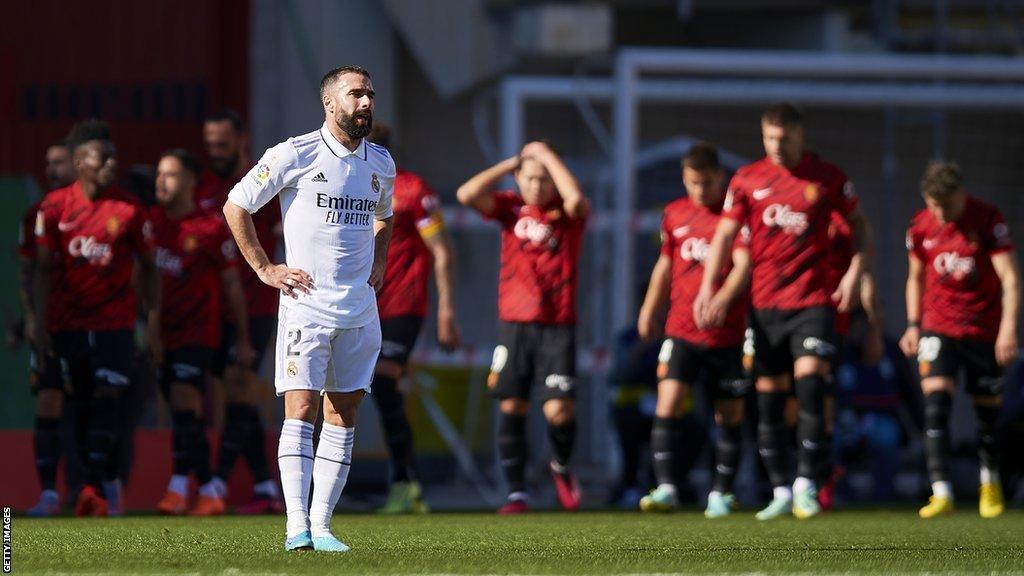 Mallorca players celebrate