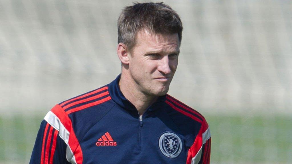 Scotland Women Under-19s coach Gareth Evans