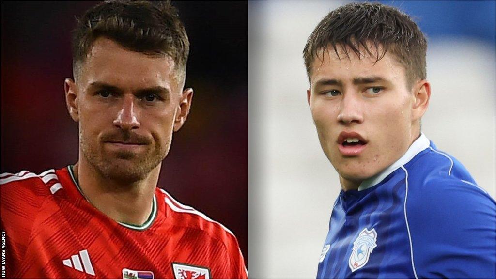 Aaron Ramsey and Rubin Colwill