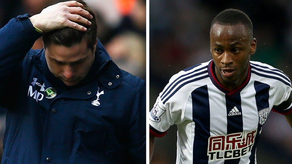 Mauricio Pochettino and Saido Berahino