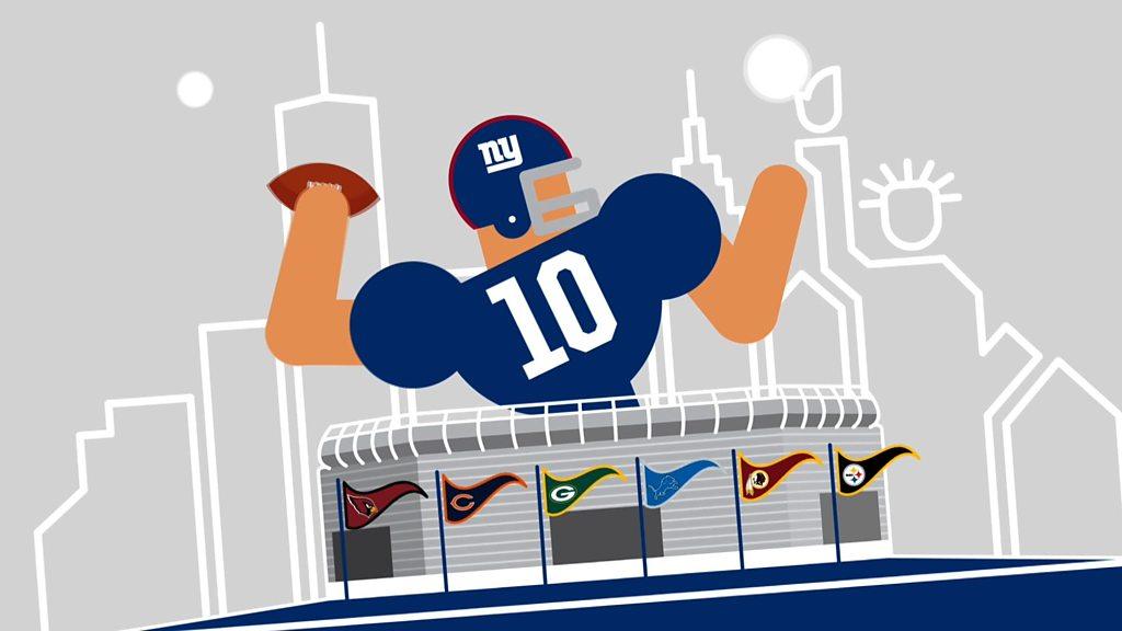 New York Giants animation