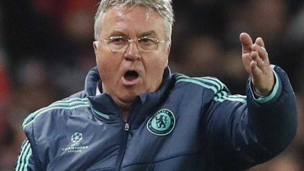 Chelsea interim manager Guus Hiddink